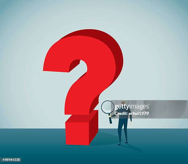 Big Problem Mark 26 Small And Big Questions And Their Answer Stock Photos, High-Res ...