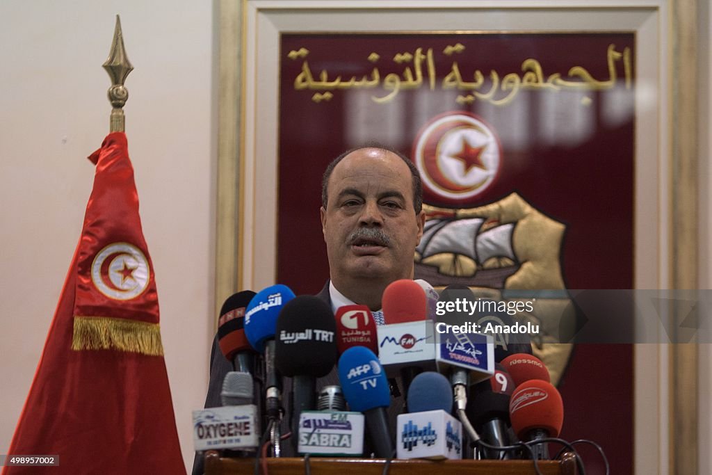 Philip Hammond - Najem Gharsalli meeting in Tunis