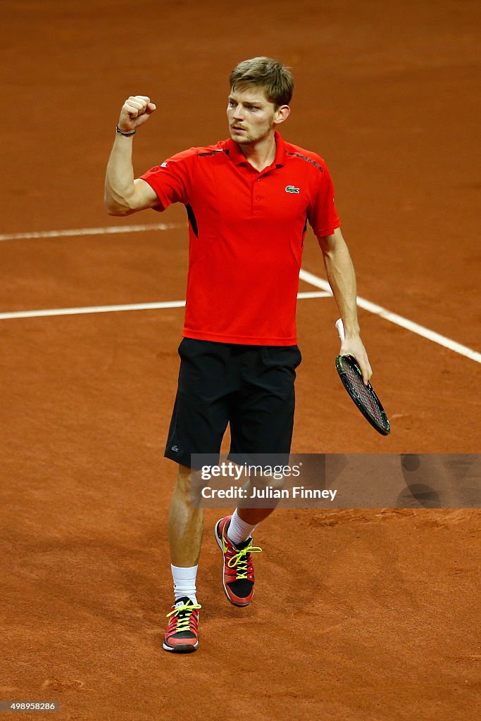 Belgium v Great Britain: Davis Cup Final 2015 - Day One