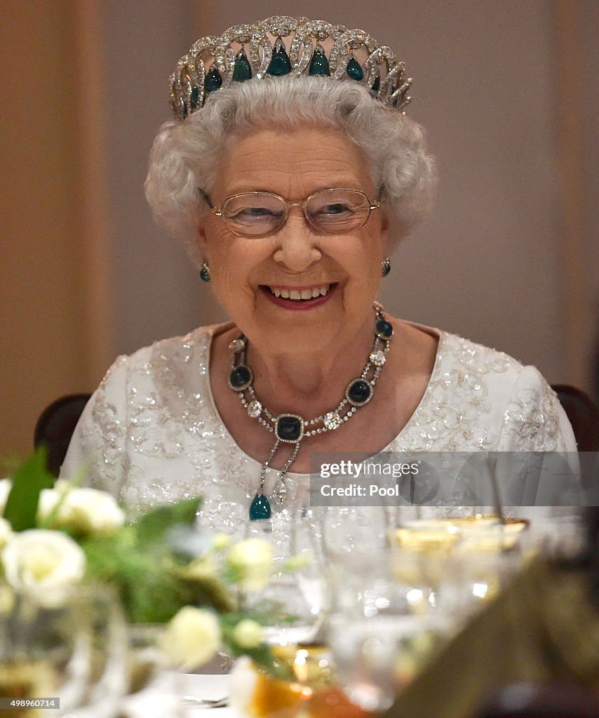 The Queen And Senior Royals Attend The Commonwealth Heads Of Government Meeting - Day Two