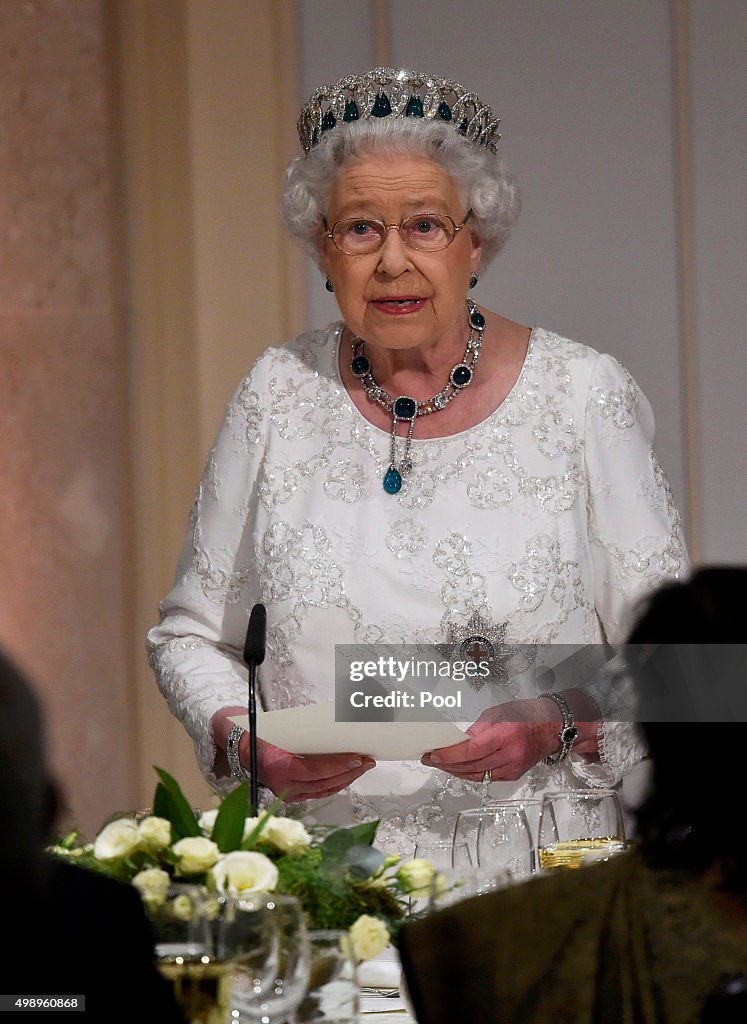 The Queen And Senior Royals Attend The Commonwealth Heads Of Government Meeting - Day Two