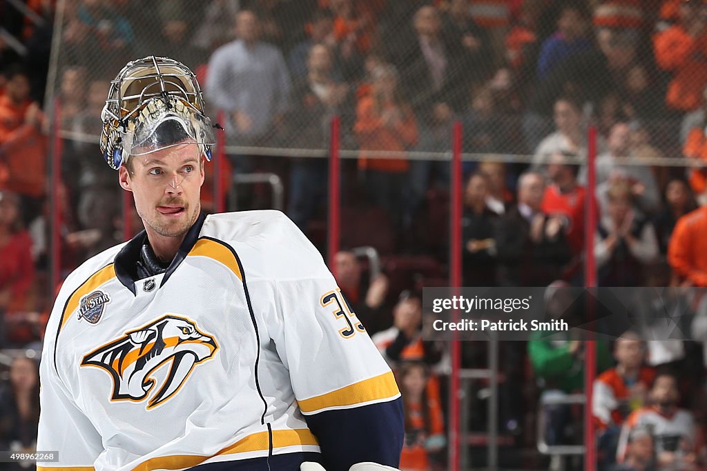 Nashville Predators v Philadelphia Flyers