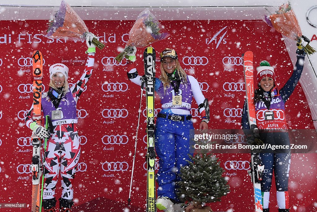 Audi FIS Alpine Ski World Cup - Women's Giant Slalom