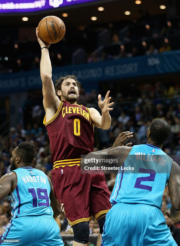 Cleveland Cavaliers v Charlotte Hornets