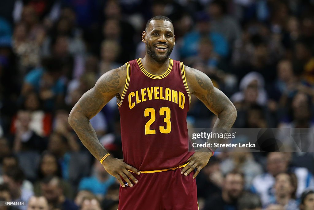 Cleveland Cavaliers v Charlotte Hornets