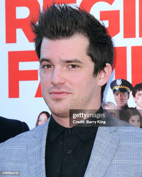 Musician Kyle Carpenter of the band The Scheme attends the Premiere Of CBS Films' 'Love The Coopers' at the Grove Park Plaza on November 12, 2015 in...