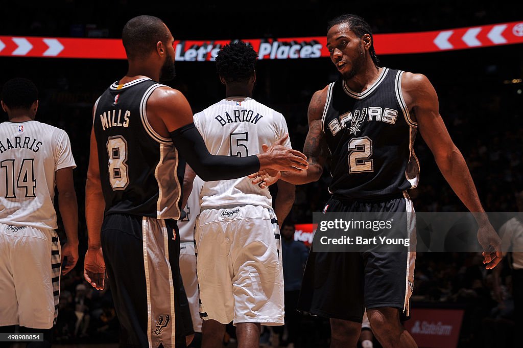 San Antonio Spurs v Denver Nuggets