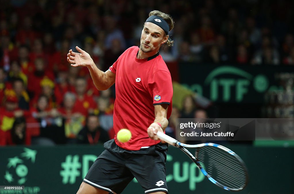 Belgium v Great Britain: Davis Cup Final 2015 - Day One