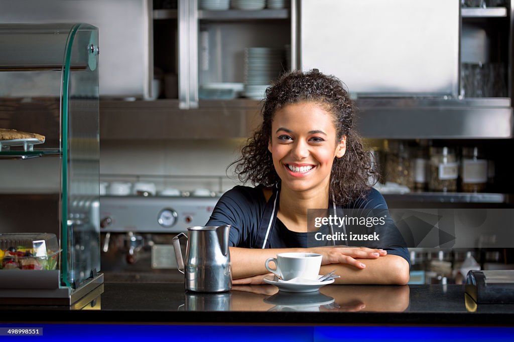 Coffee shop employee