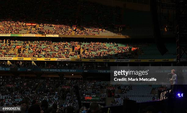 Vance Joy performs at ANZ Stadium on November 28, 2015 in Sydney, Australia.