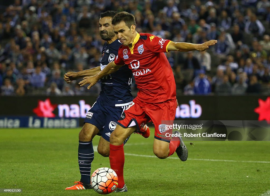 A-League Rd 8 - Melbourne v Adelaide