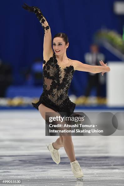 Kaetlyn Osmond of Canada competes in the ladies's free skating during