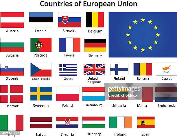stockillustraties, clipart, cartoons en iconen met countries of european union flags - english flag