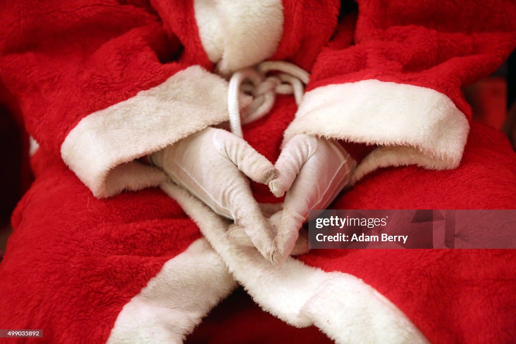 Volunteer Student Santas Prepare For Christmas Season