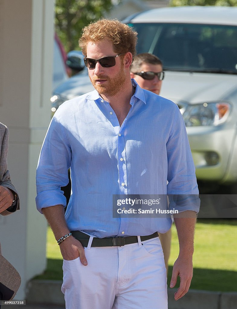 Prince Harry Visits Africa - Day 2