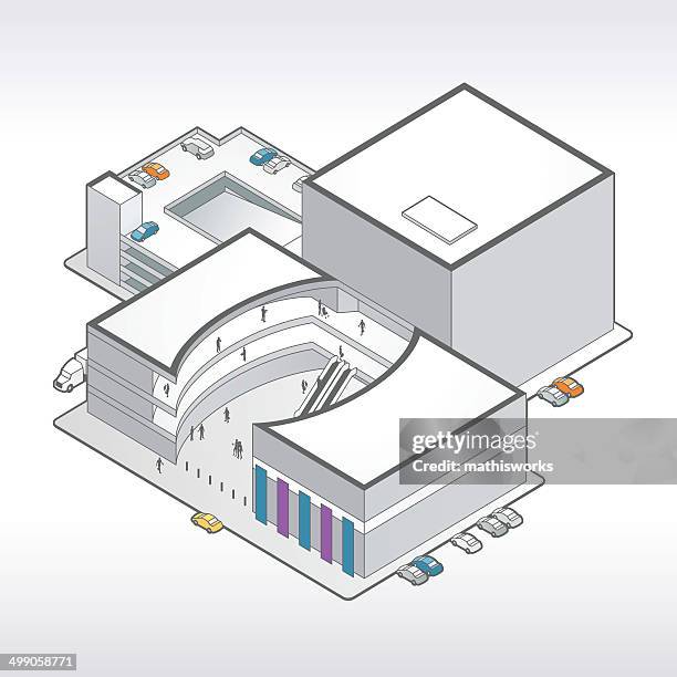 Isometric Retail Building Photos and Premium High Res Pictures - Getty ...