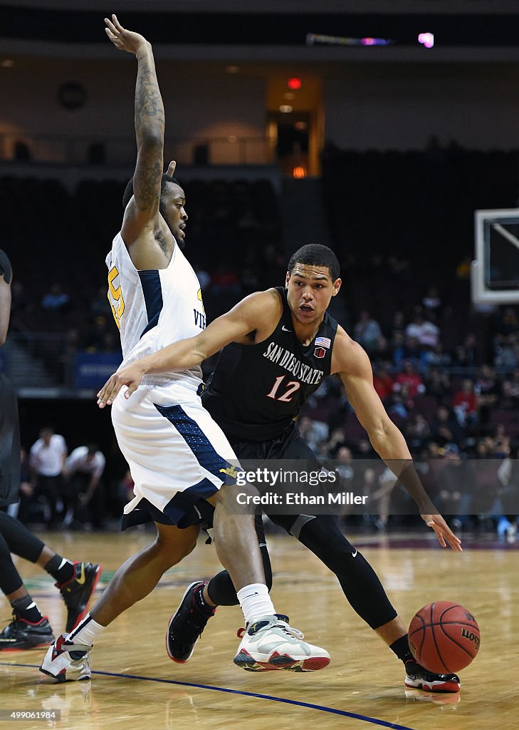 2015 Continental Tire Las Vegas Invitational - San Diego State v West Virginia