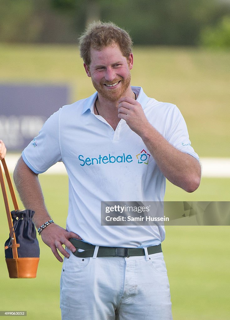 Prince Harry Visits Africa - Day 2