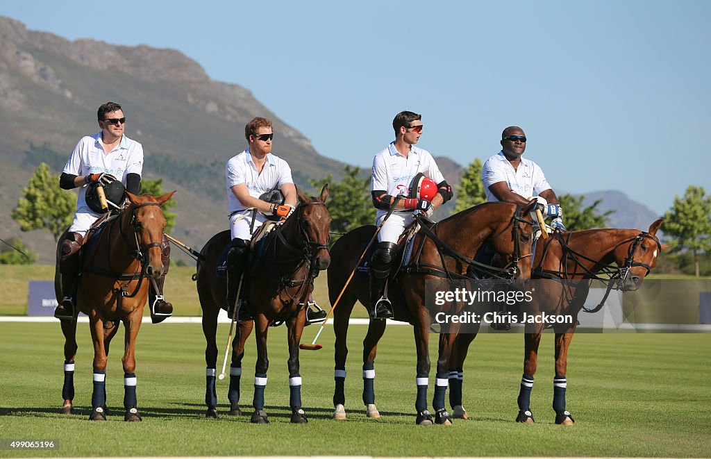 Sentebale Royal Salute Polo Cup In Cape Town With Prince Harry - Polo