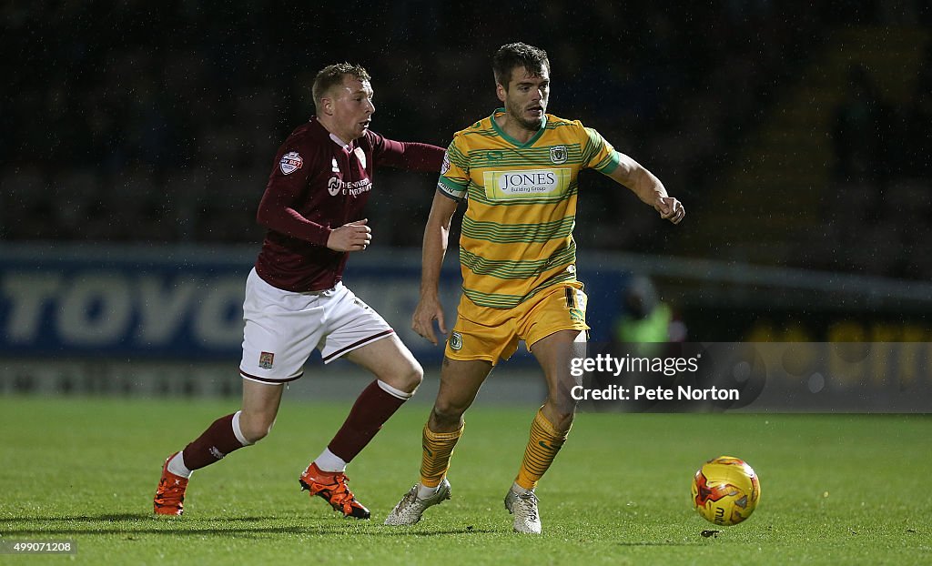 Northampton Town v Yeovil Town - Sky Bet League Two