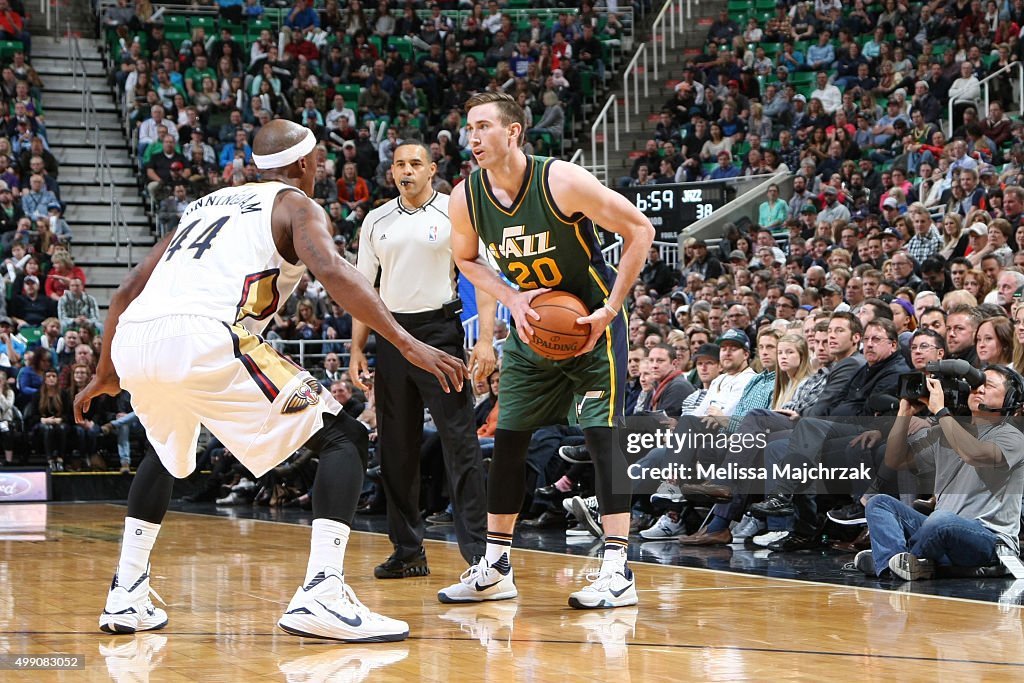 New Orleans Pelicans v Utah Jazz