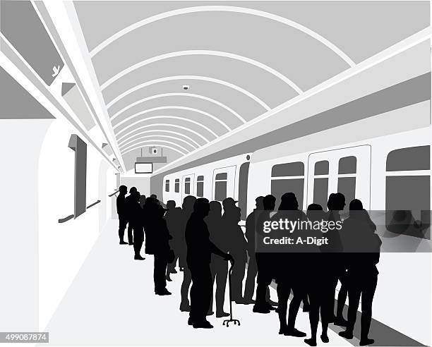 illustrations, cliparts, dessins animés et icônes de les transports en commun d'efficacité - métro