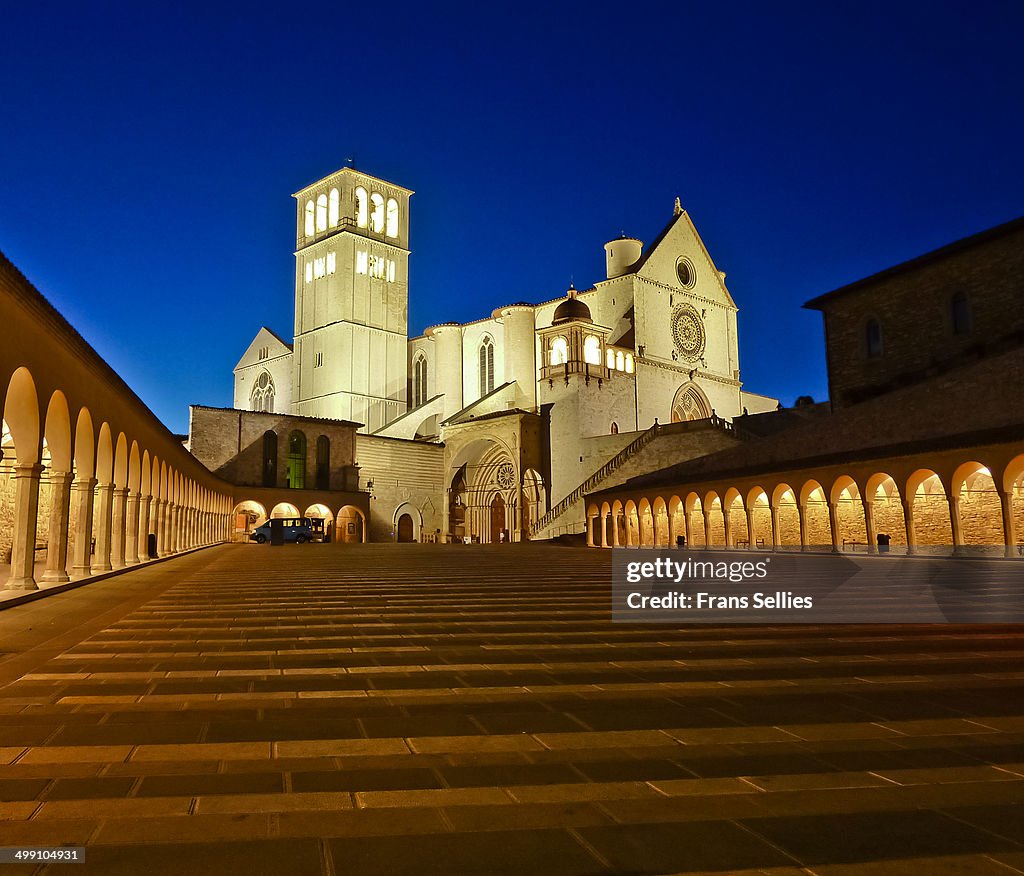 The Basilica of San Francesco d'Assisi