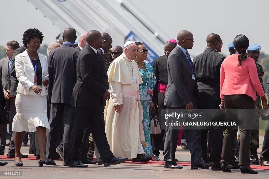 CAFRICA-VATICAN-POPE-AFRICA