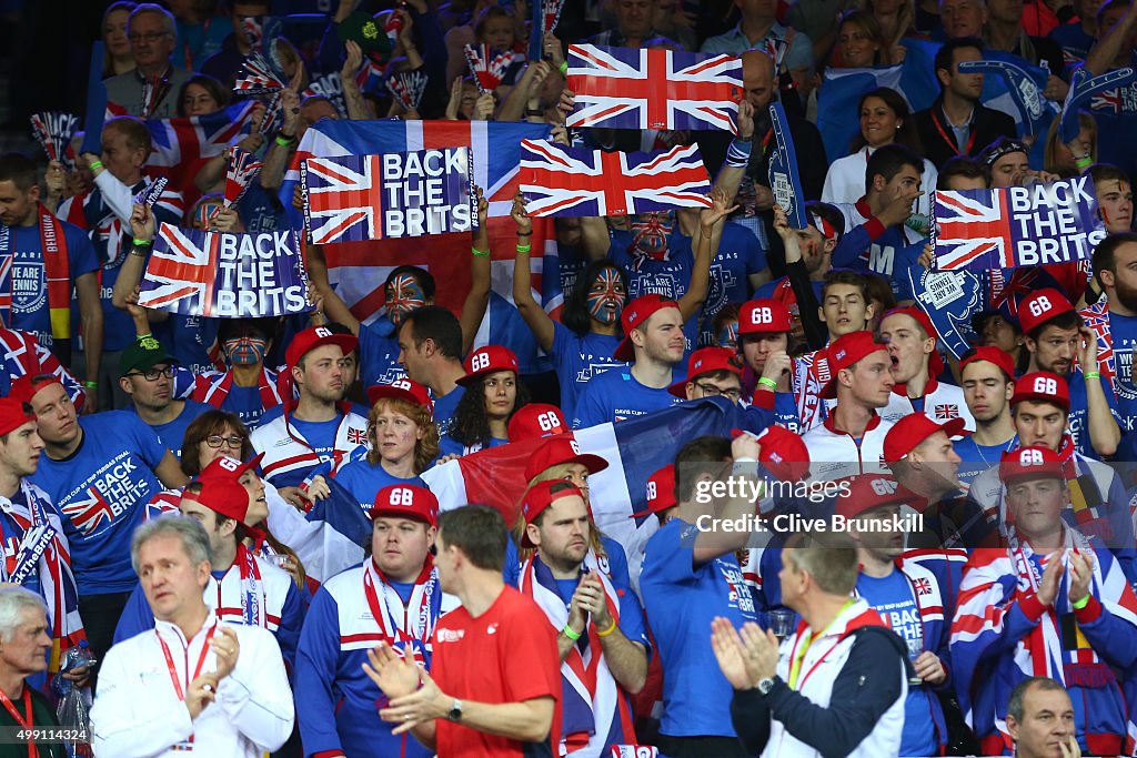 Belgium v Great Britain: Davis Cup Final 2015 - Day Three