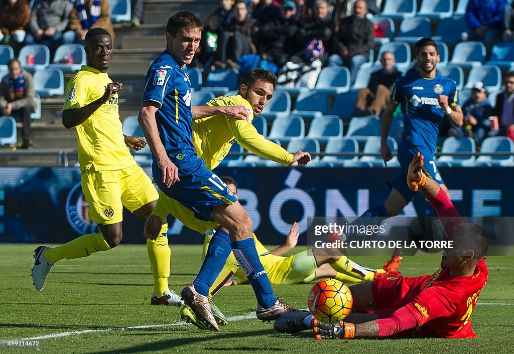 FBL-ESP-LIGA-GETAFE-VILLARREAL