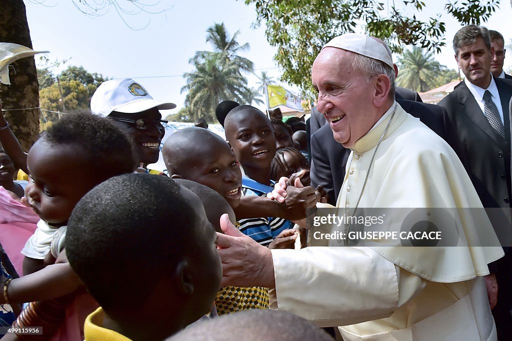 CAFRICA-VATICAN-POPE-AFRICA