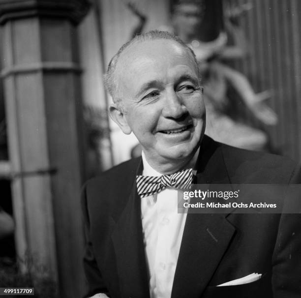 Actor Walter Brennan attends the Oscar Nominations in Los Angeles, California.