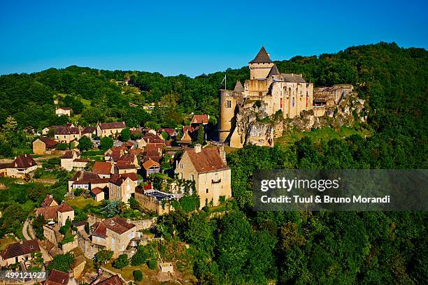 france, dordogne, castelnaud la chapelle - dordogne stock pictures, royalty-free photos & images