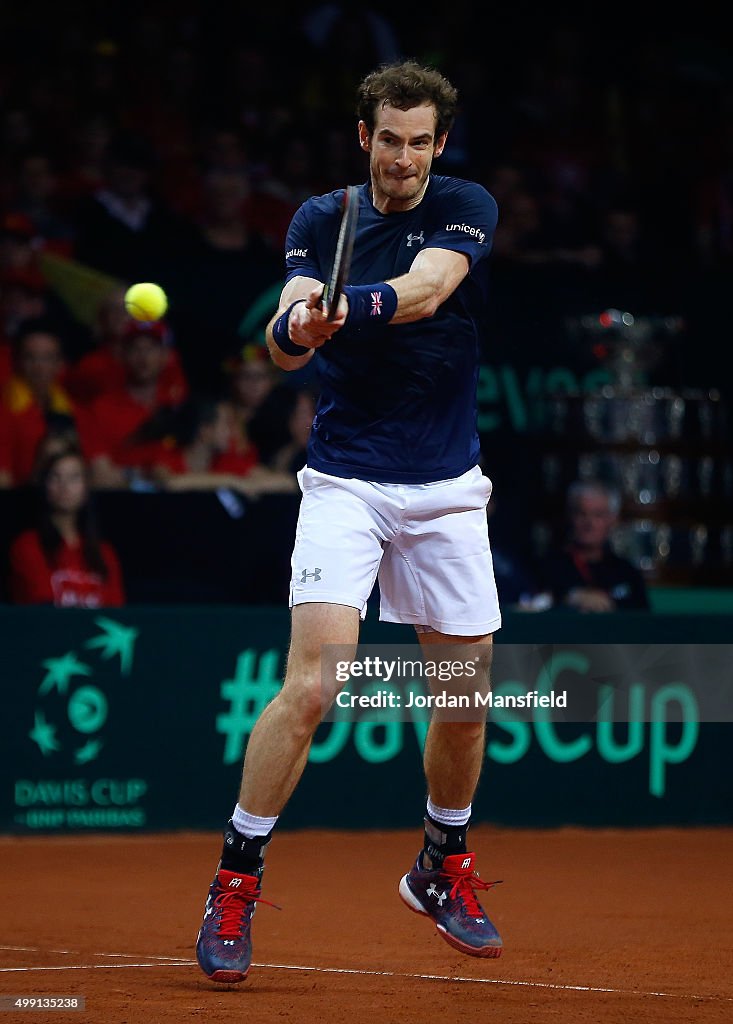 Belgium v Great Britain: Davis Cup Final 2015 - Day Three