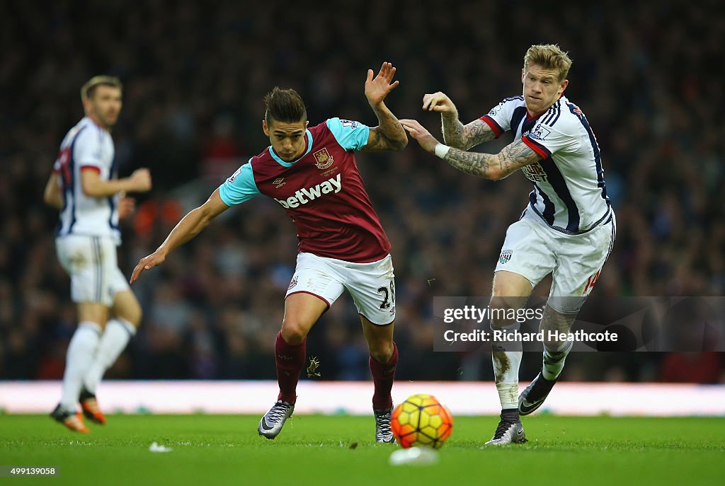 West Ham United v West Bromwich Albion - Premier League