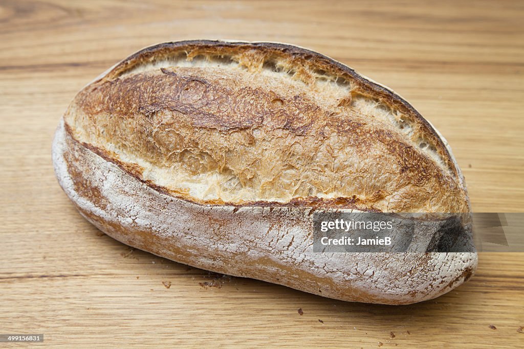 Loaf of fresh bread