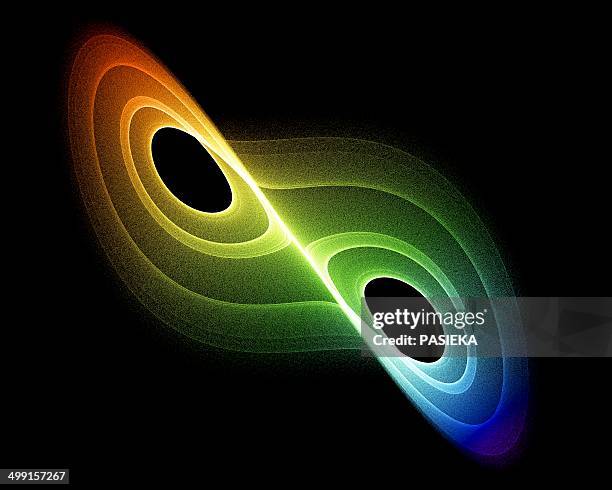 lorenz attractor, artwork - mathematische funktion stock-grafiken, -clipart, -cartoons und -symbole