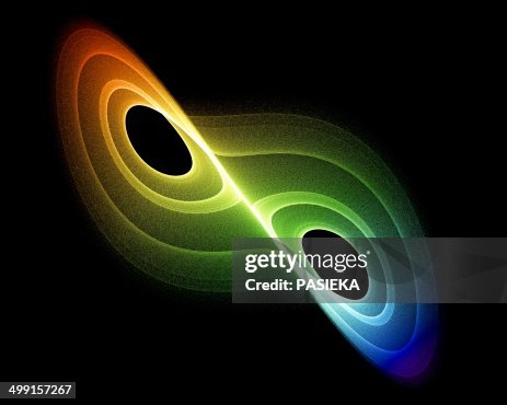 Lorenz attractor, artwork Lorenz attractor, artwork