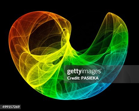 Lorenz attractor, artwork Lorenz attractor, artwork