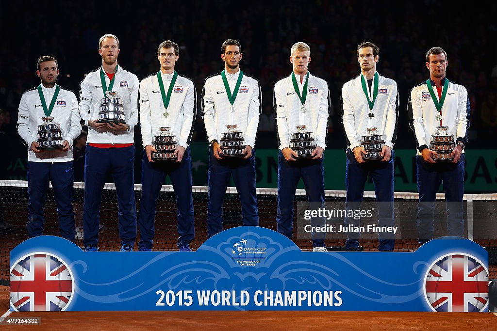 Belgium v Great Britain: Davis Cup Final 2015 - Day Three