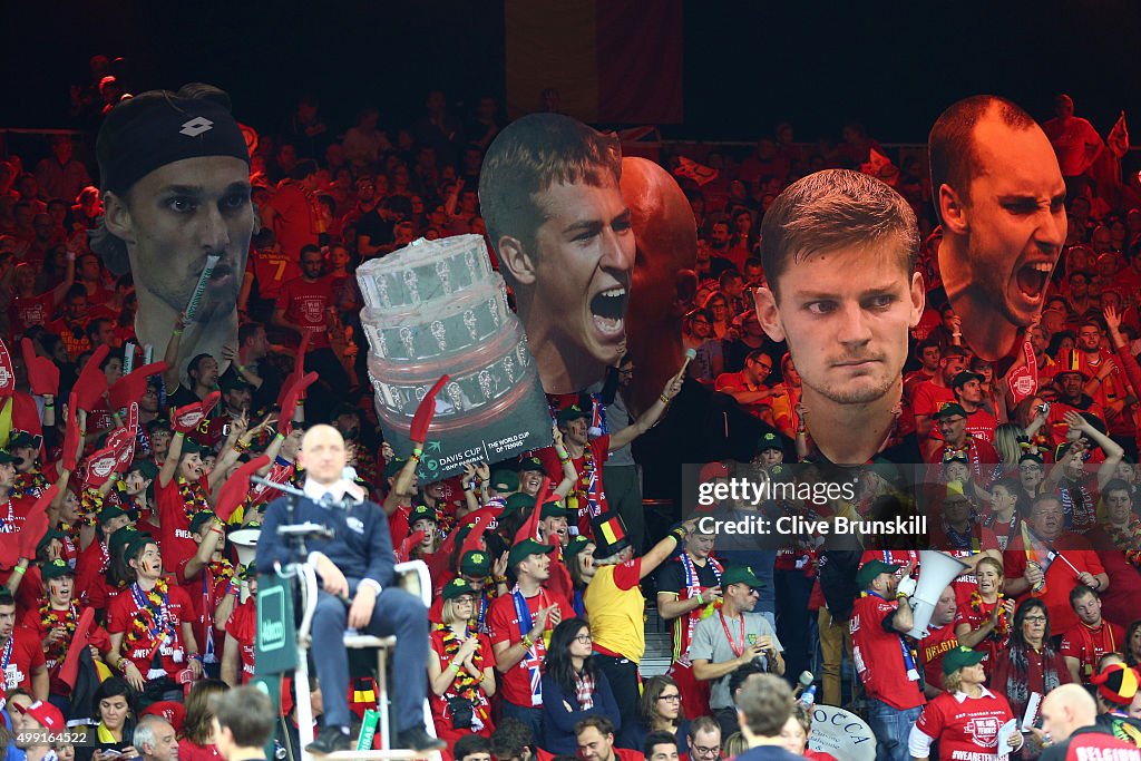 Belgium v Great Britain: Davis Cup Final 2015 - Day Three