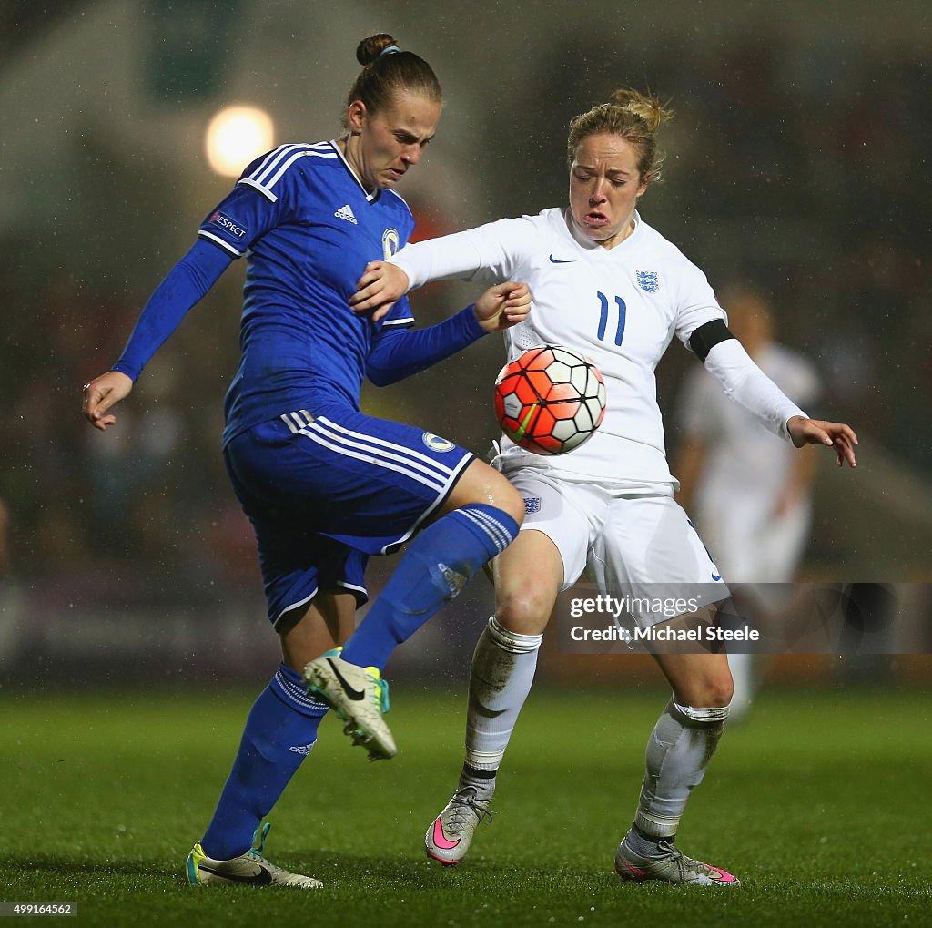 England Women v Bosnia Women - UEFA Women's Euro 2017 Qualifier