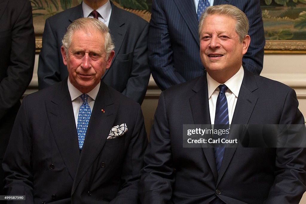 The Prince Of Wales Arrives In Paris Ahead Of The COP21 Climate Change Conference