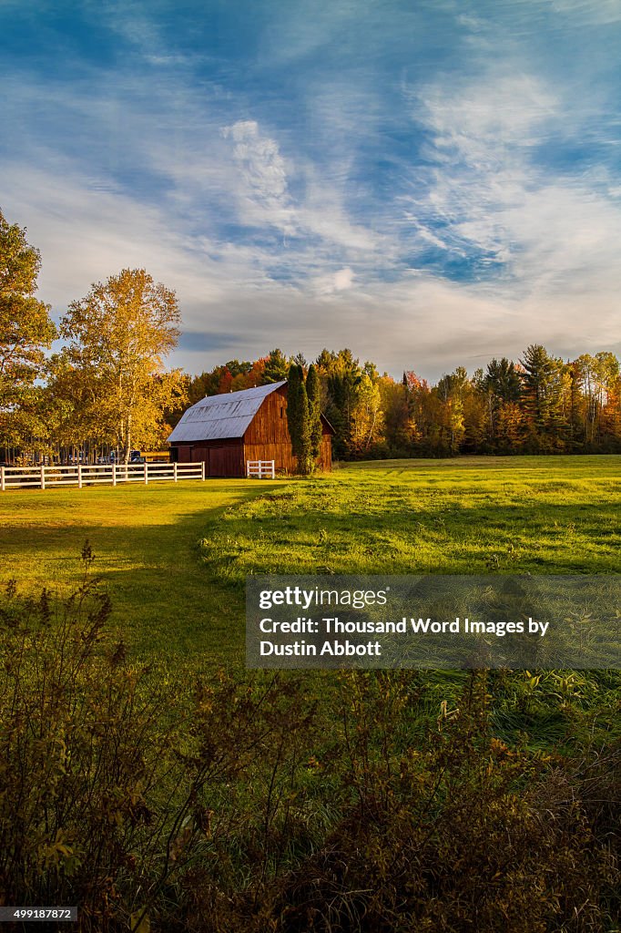 Barn in Autumn