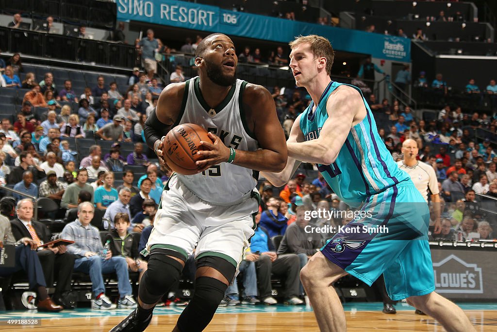 Milwaukee Bucks v Charlotte Hornets