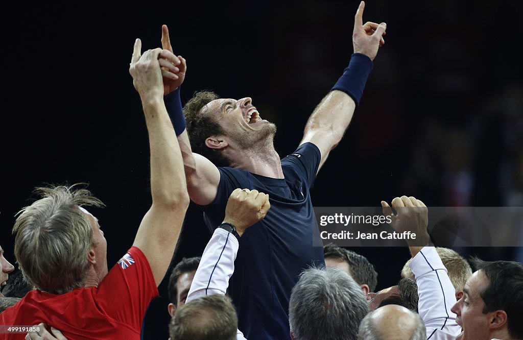 Belgium v Great Britain: Davis Cup Final 2015 - Day Three