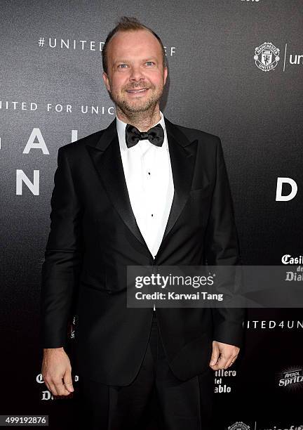 Ed Woodward attends the United for UNICEF Gala Dinner at Old Trafford on November 29, 2015 in Manchester, England.