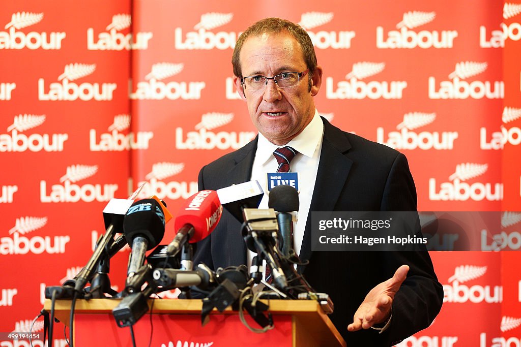 Labour Leader Andrew Little Announces New Party Line Up