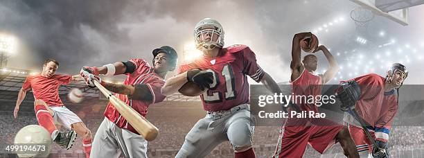 sports heroes - american football ball stock pictures, royalty-free photos & images