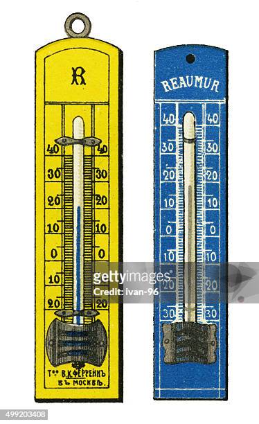 thermometer - mercury metal stock illustrations